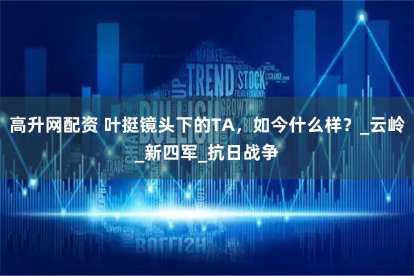 高升网配资 叶挺镜头下的TA，如今什么样？_云岭_新四军_抗日战争